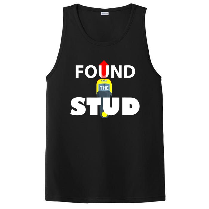 FOUND THE STUD FUNNY PosiCharge Competitor Tank