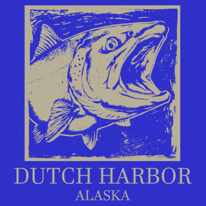 Fishing Town Souvenir Dutch Harbor Alaska Cool Gift Long Sleeve Shirt