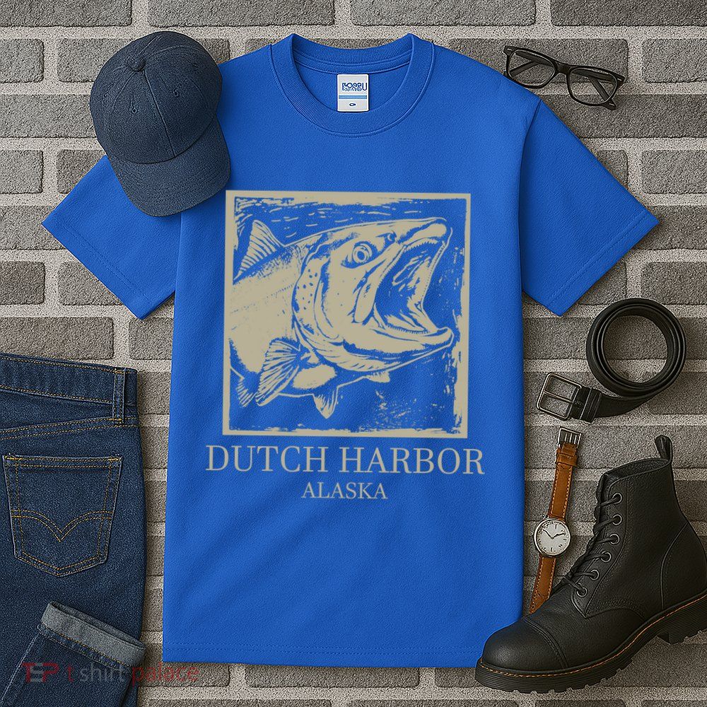 Fishing Town Souvenir Dutch Harbor Alaska Cool Gift Tall T-Shirt