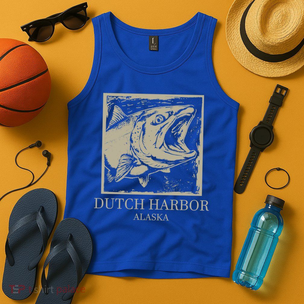 Fishing Town Souvenir Dutch Harbor Alaska Cool Gift Tank Top