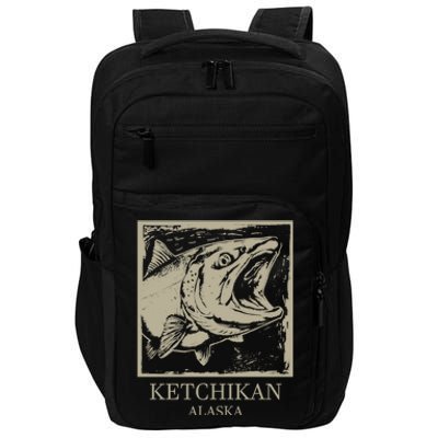 Fishing Town Souvenir Ketchikan Alaska Cool Gift Impact Tech Backpack