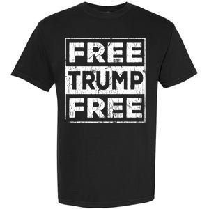 Free Trump Save America Free Donald Trump 2024 Republican Garment-Dyed Heavyweight T-Shirt