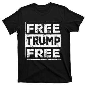 Free Trump Save America Free Donald Trump 2024 Republican T-Shirt