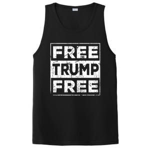 Free Trump Save America Free Donald Trump 2024 Republican PosiCharge Competitor Tank