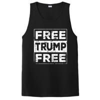 Free Trump Save America Free Donald Trump 2024 Republican PosiCharge Competitor Tank