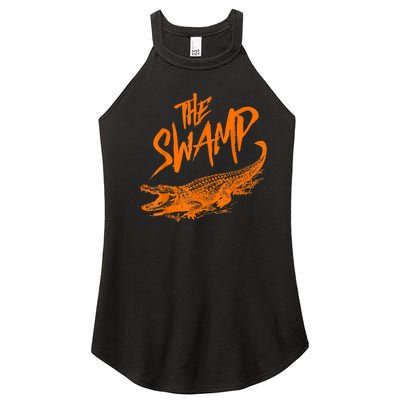 Florida The Swamp Gator Women’s Perfect Tri Rocker Tank