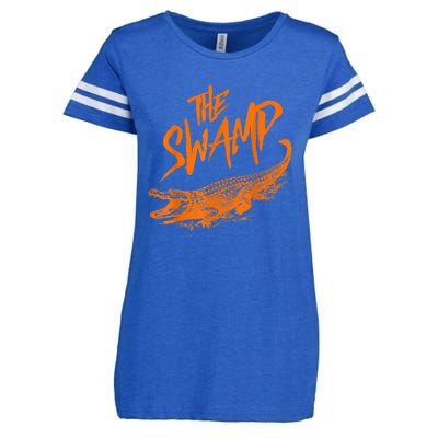 Florida The Swamp Gator Enza Ladies Jersey Football T-Shirt