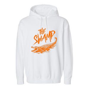 Florida The Swamp Gator Garment-Dyed Fleece Hoodie