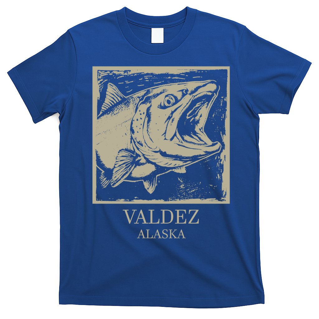 Fishing Town Souvenir Valdez Alaska Cute Gift T-Shirt