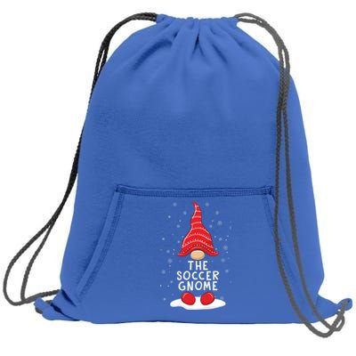 Funny The Soccer Gnome Christmas Pajamas Xmas Holiday Cool Gift Sweatshirt Cinch Pack Bag