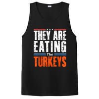 Funny Trump Saying They Are Eating The Turkeys PosiCharge Competitor Tank