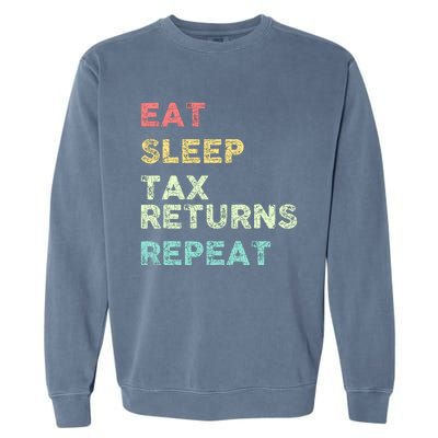 Funny Tax Season Taxation Tax Garment-Dyed Sweatshirt