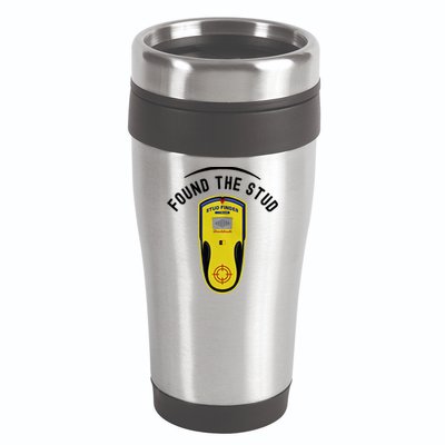 Found The Stud Dad Joke Handy Tools Funny Stud Finder Gift 16oz Travel Tumbler