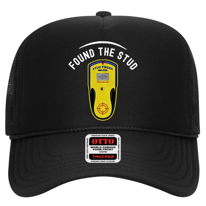 Found The Stud Dad Joke Handy Tools Funny Stud Finder Gift Hat