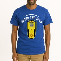 Found The Stud Dad Joke Handy Tools Funny Stud Finder Gift Tall T-Shirt