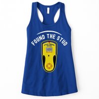 Found The Stud Dad Joke Handy Tools Funny Stud Finder Gift Womens Tank Top