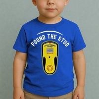 Found The Stud Dad Joke Handy Tools Funny Stud Finder Gift Toddler T-Shirt