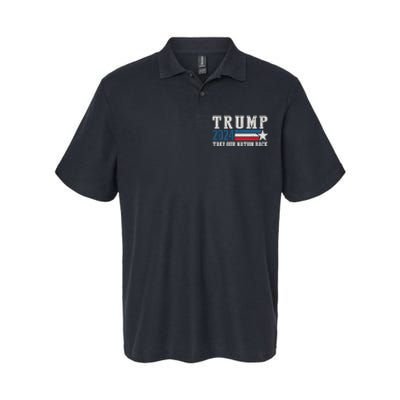 Free Trump Supporters Pro Trump 2024 Take Our Nation Back Republican Softstyle Adult Sport Polo