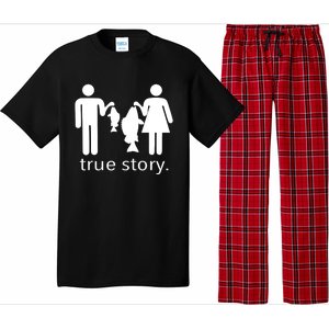 Funny True Story Fishing Gift Pajama Set