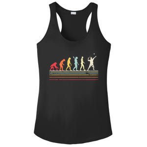 Funny Tennis Shirts Retro Style Ladies PosiCharge Competitor Racerback Tank