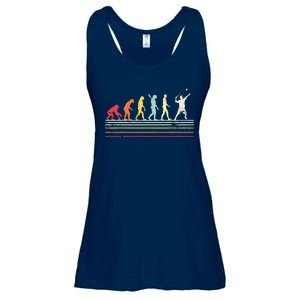 Funny Tennis Shirts Retro Style Ladies Essential Flowy Tank