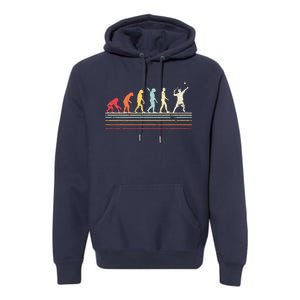 Funny Tennis Shirts Retro Style Premium Hoodie