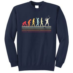 Funny Tennis Shirts Retro Style Tall Sweatshirt