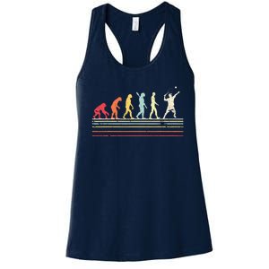 Funny Tennis Shirts Retro Style Women's Racerback Tank