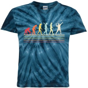 Funny Tennis Shirts Retro Style Kids Tie-Dye T-Shirt