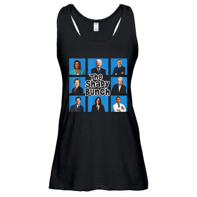 Funny The Shady Bunch 2024 Ladies Essential Flowy Tank