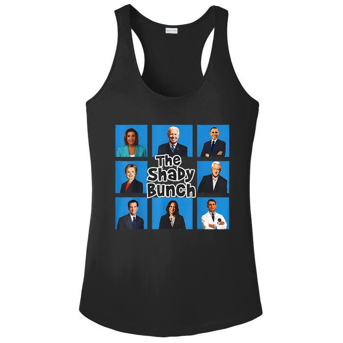 Funny The Shady Bunch 2024 Ladies PosiCharge Competitor Racerback Tank