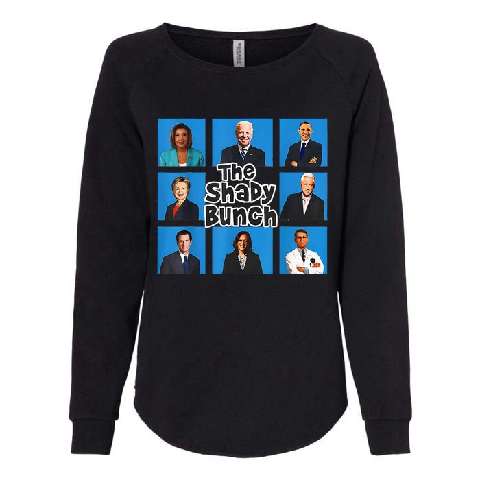 Funny The Shady Bunch 2024 Womens California Wash Sweatshirt