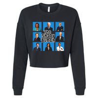 Funny The Shady Bunch 2024 Cropped Pullover Crew