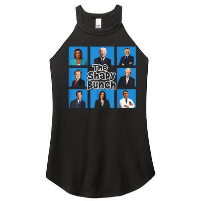 Funny The Shady Bunch 2024 Women's Perfect Tri Rocker Tank