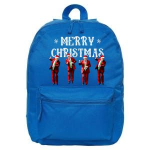 Funny Trump Santa Christmas Xmas Pajamas Holiday 16 in Basic Backpack