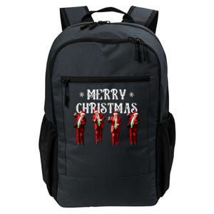 Funny Trump Santa Christmas Xmas Pajamas Holiday Daily Commute Backpack