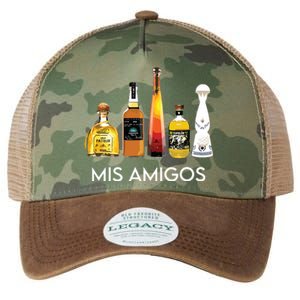 Funny Trendy Sarcastic Alcohol Amigos Tequila Women Legacy Tie Dye Trucker Hat