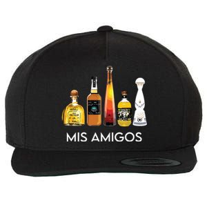 Funny Trendy Sarcastic Alcohol Amigos Tequila Women Wool Snapback Cap