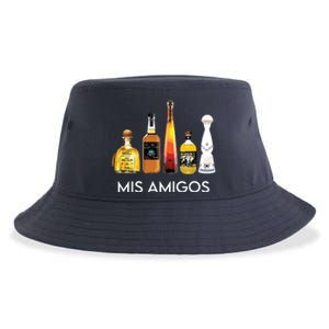 Funny Trendy Sarcastic Alcohol Amigos Tequila Women Sustainable Bucket Hat