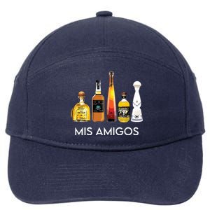 Funny Trendy Sarcastic Alcohol Amigos Tequila Women 7-Panel Snapback Hat