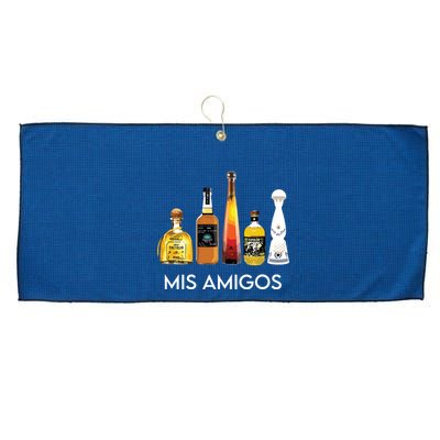 Funny Trendy Sarcastic Alcohol Amigos Tequila Women Large Microfiber Waffle Golf Towel