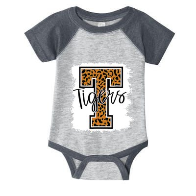 Football Tigers School Sports Fan Team Spirit Infant Baby Jersey Bodysuit