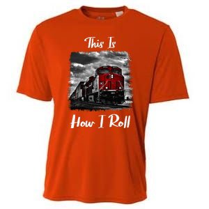 Funny Train Saying For Train Engineer & Freight Train Lovers Cooling Performance Crew T-Shirt