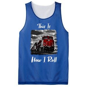 Funny Train Saying For Train Engineer & Freight Train Lovers Mesh Reversible Basketball Jersey Tank