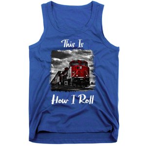 Funny Train Saying For Train Engineer & Freight Train Lovers Tank Top