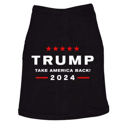 Free Trump Supporters Pro Trump Trump 2024 Take America Back Doggie Tank