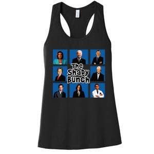 Funny The Shady Bunch 2024 Women's Racerback Tank