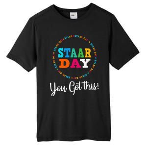 Funny Test STAAR Day Mode On Teacher Testing Ideas School Funny Tall Fusion ChromaSoft Performance T-Shirt