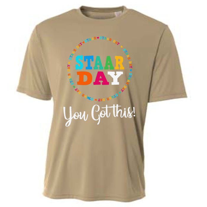 Funny Test STAAR Day Mode On Teacher Testing Ideas School Funny Cooling Performance Crew T-Shirt