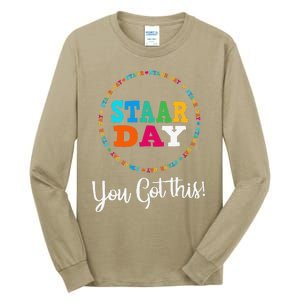 Funny Test STAAR Day Mode On Teacher Testing Ideas School Funny Tall Long Sleeve T-Shirt